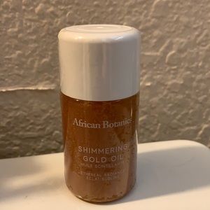 African Botanics Shimmering Gold Oil 60mL/2oz NWT